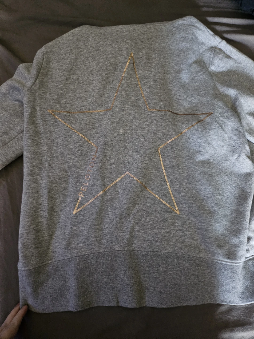 Peloton Grey Zip-Up Hoodie - photo 3