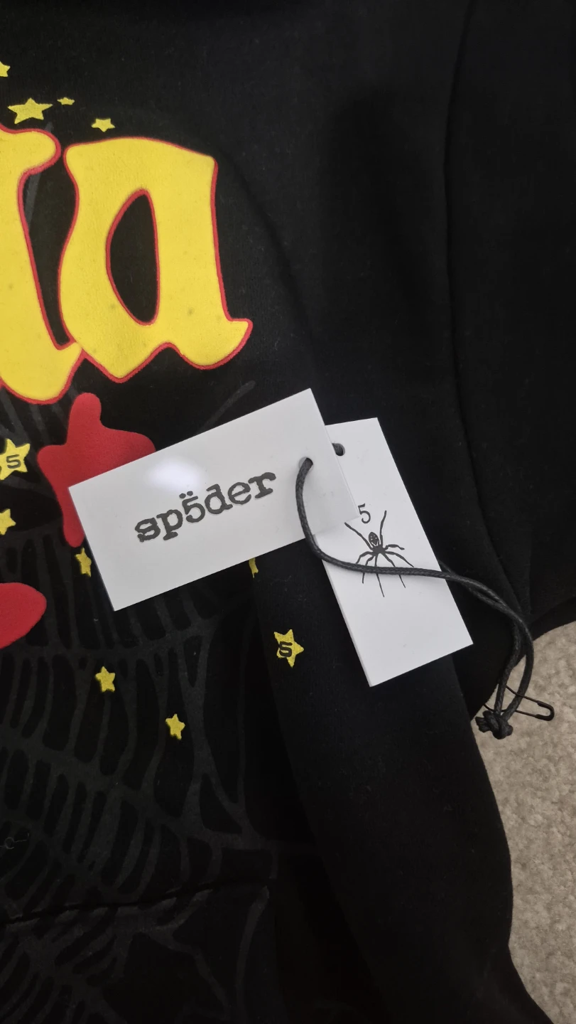 Sp5der Black Atlanta Hoodie medium - photo 3