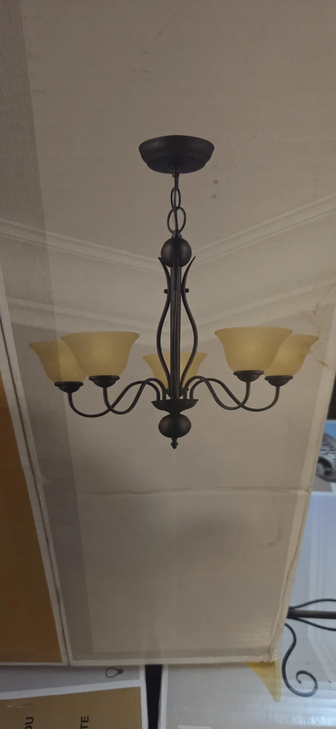 Hampton Bay Simplicity Chandelier - photo 3