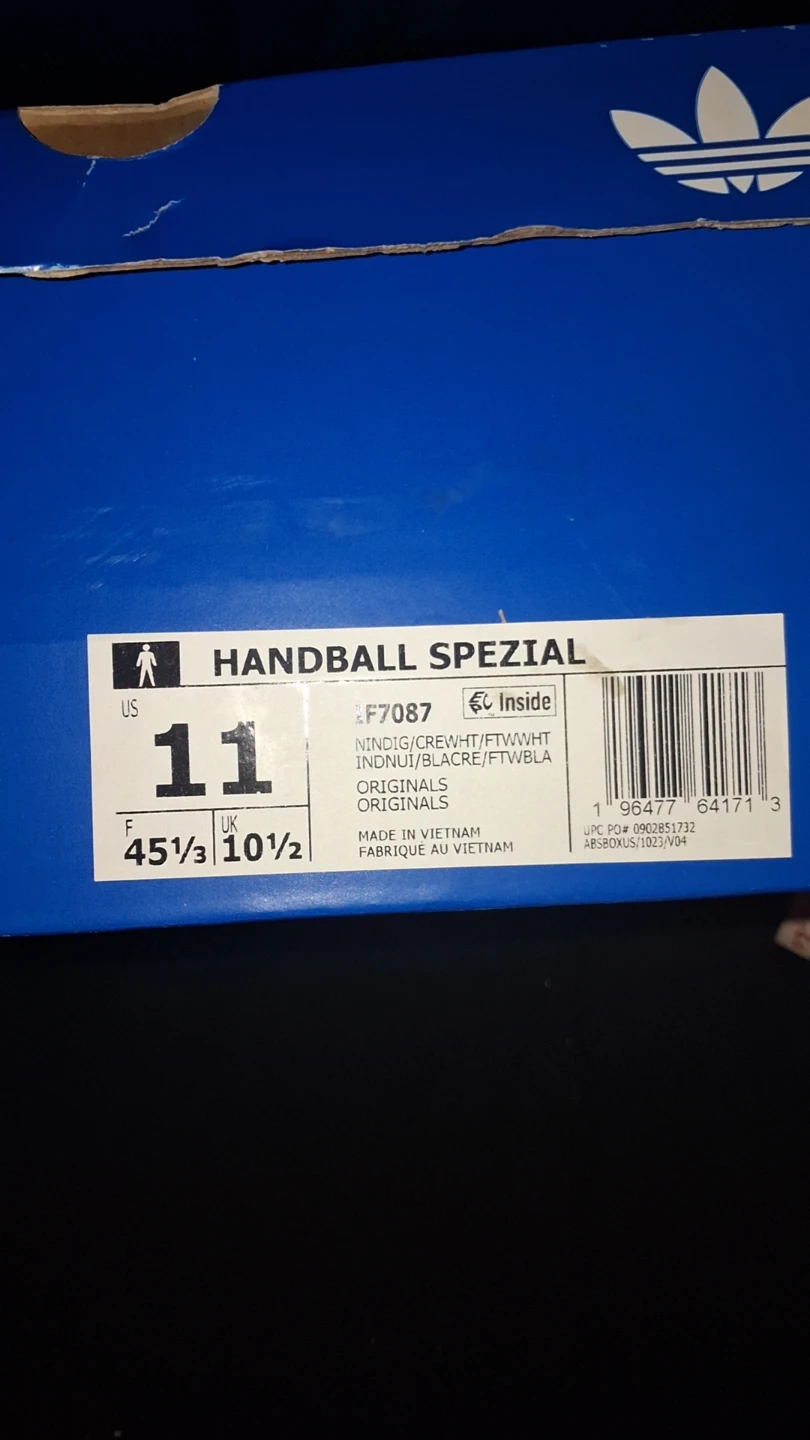 Adidas Handball Spezial Shoes Blue - photo 2