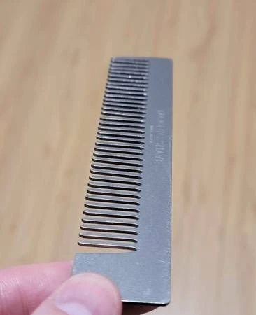Stainless Steel Pocket Comb - photo 2