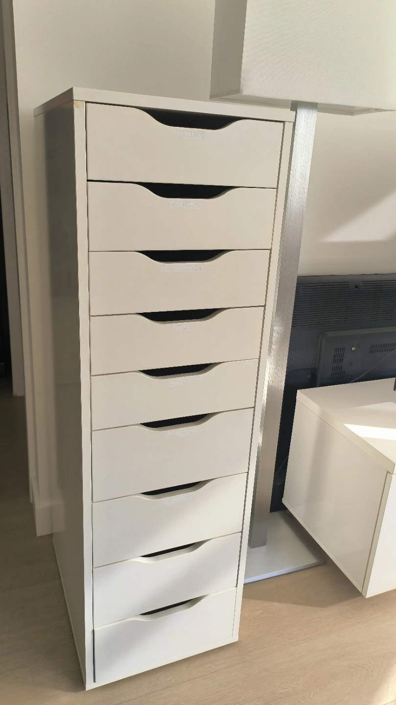 IKEA Alex Drawer Unit in White