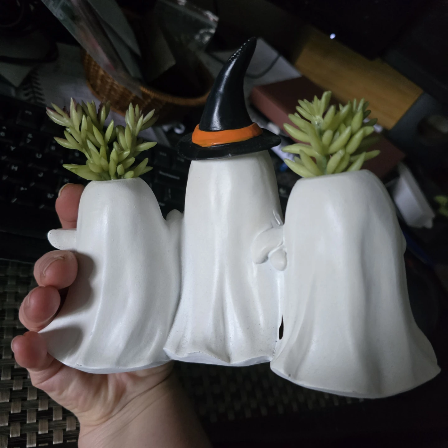 HomeSense Ghost Trio Halloween Decor - photo 3
