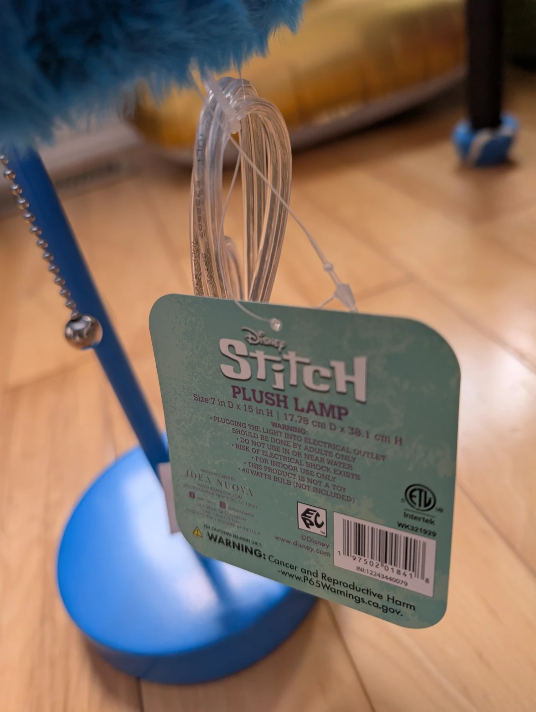 Disney Stitch Plush Table Lamp - photo 4