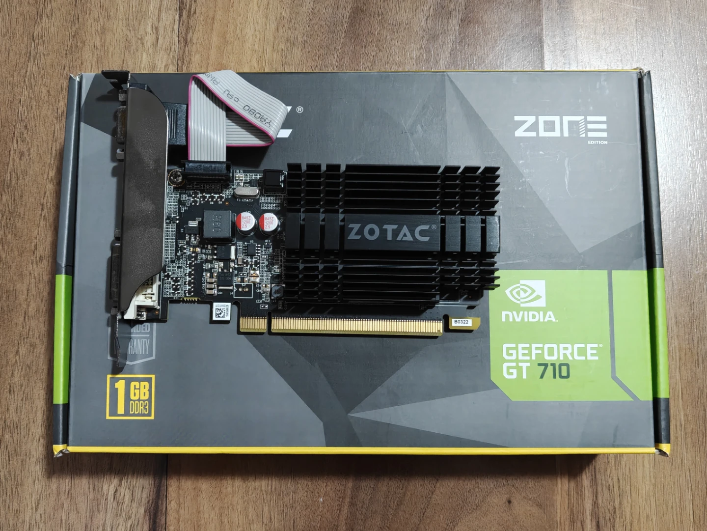 Zotac Nvidia GeForce GT 710 1GB DDR3 Graphics Card