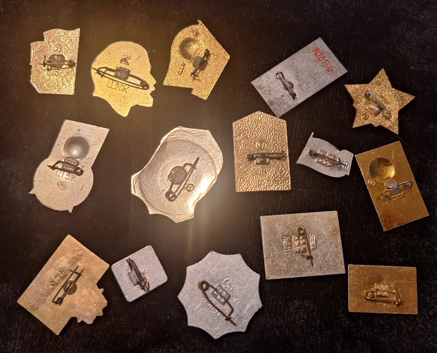 Collection of Vintage Soviet Era Pins badges - photo 5