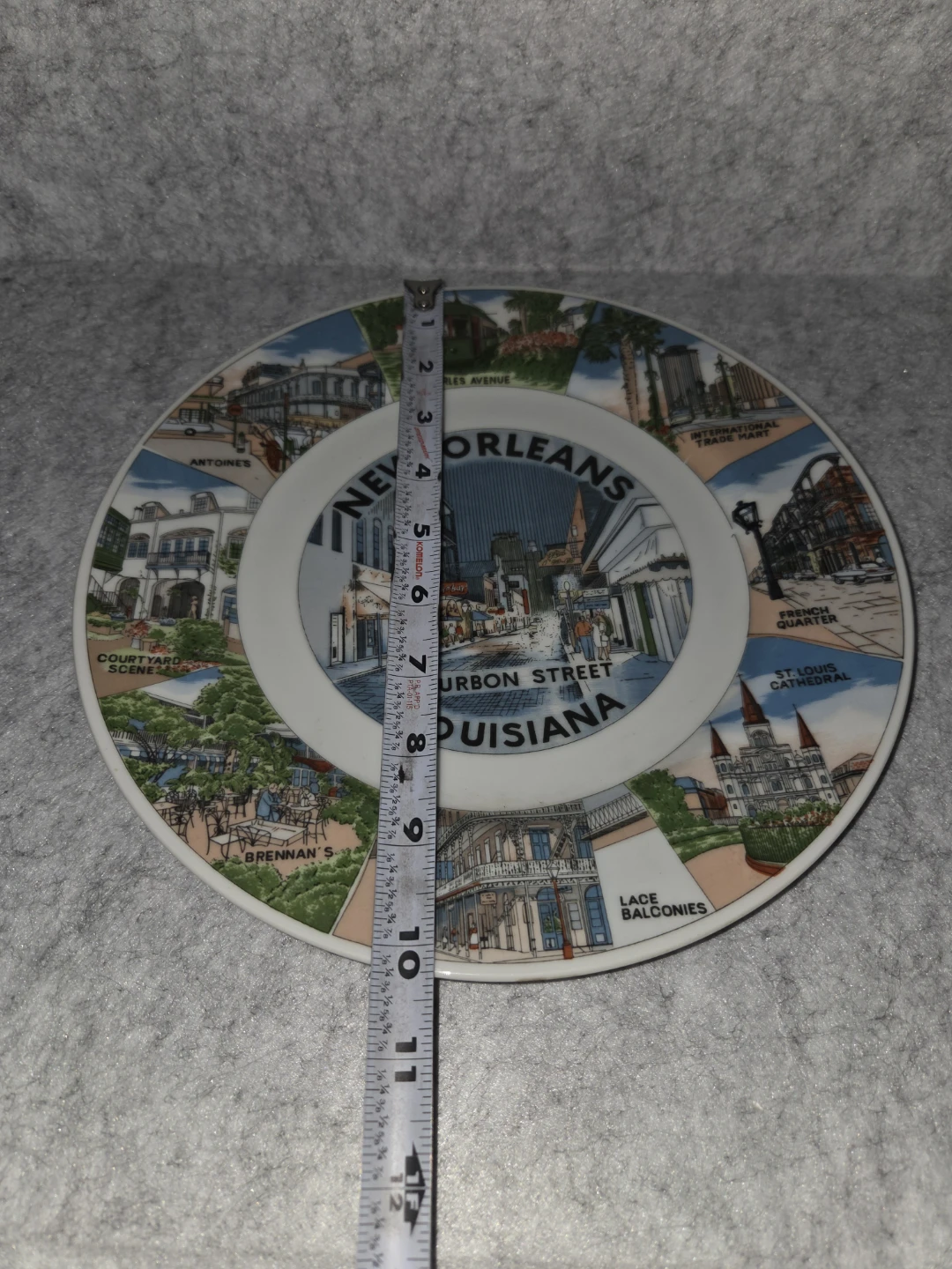 New Orleans Bourbon Street Decorative Plate - photo 3