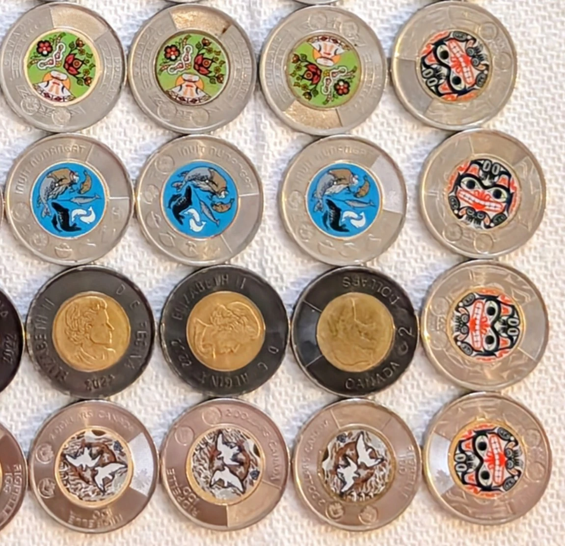 Collection of Canadian Two Dollar Coins - photo 5