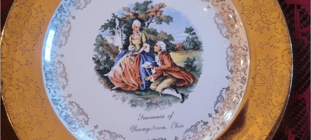 Crest-O-Gold Souvenir of Youngstown, Ohio Decorative Plate - photo 3