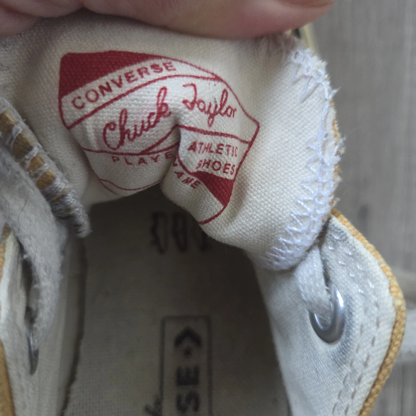 Converse Chuck Taylor Yellow Low Top Sneakers - photo 3