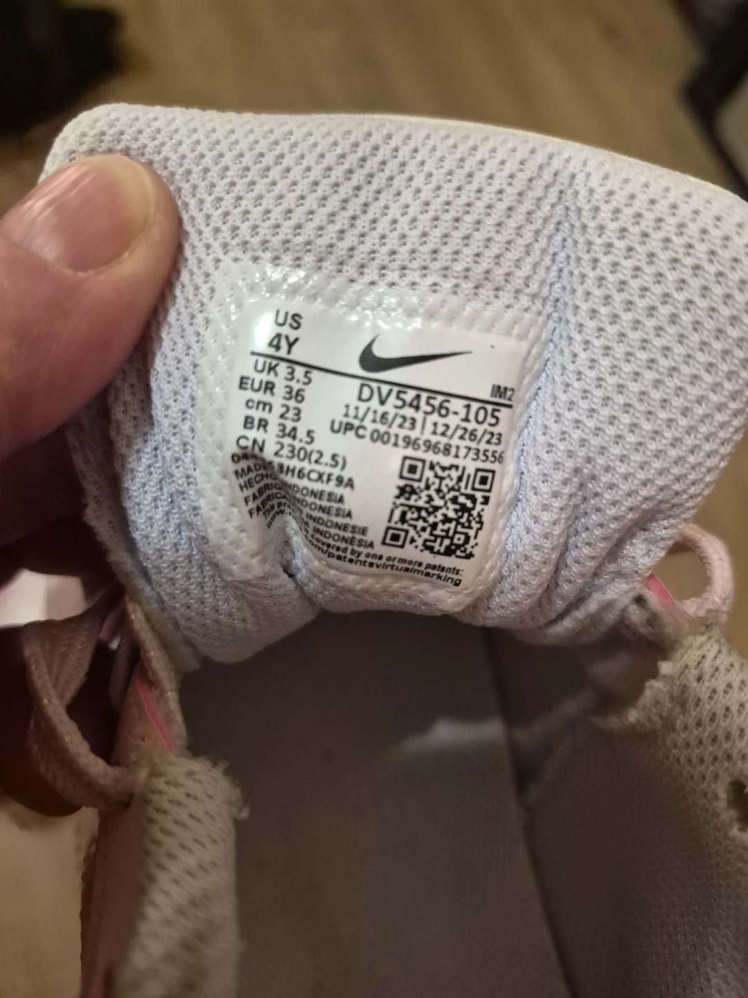 Nike Court Borough Low 2 Pink and White Sneakers - photo 3