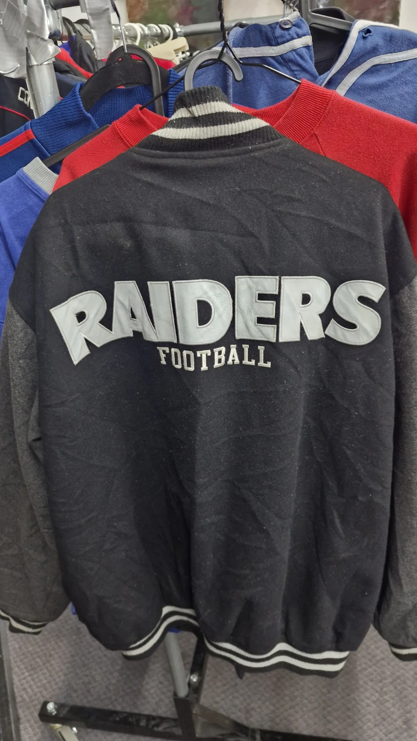 Vintage Oakland Raiders NFL Varsity Jacket - photo 2