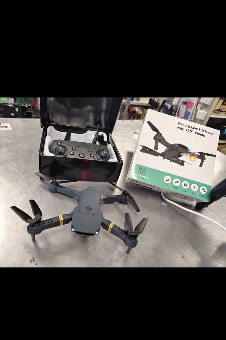 Foldable HD Quadcopter Drone with Controller