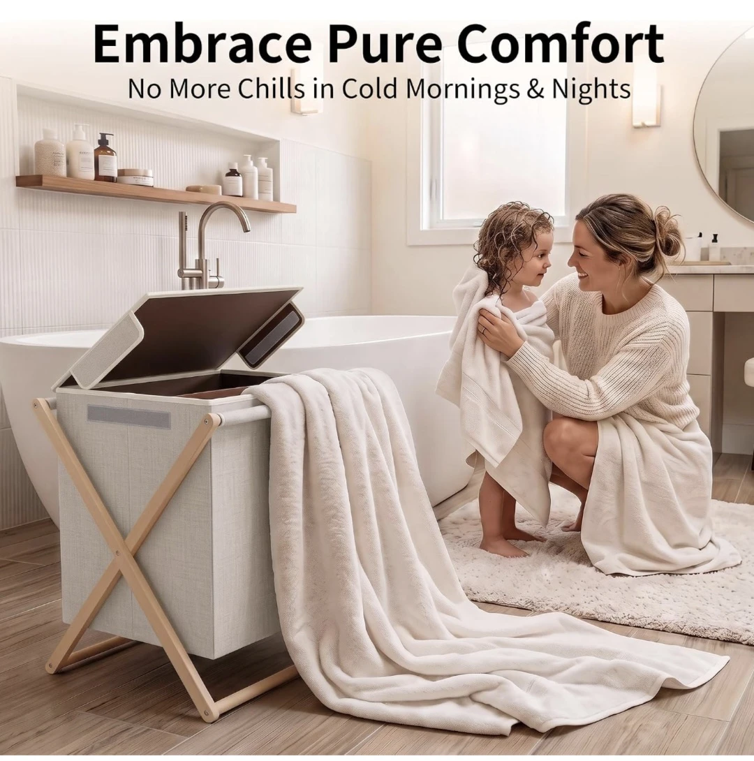 Foldable Fabric Laundry Hamper - photo 2