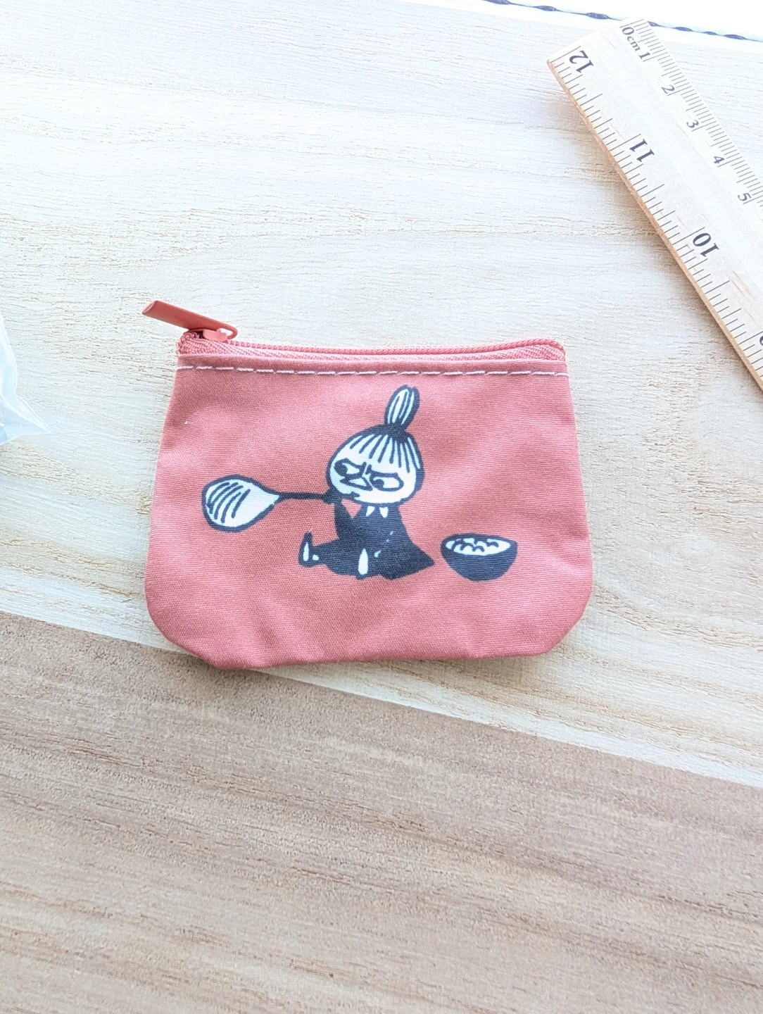 Set of 2 Moomin Character Zipper Pouches little my - photo 2