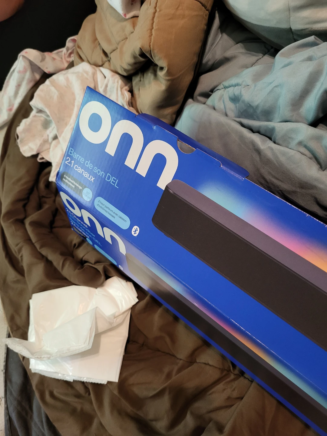 Onn 2.1 Channel LED Soundbar