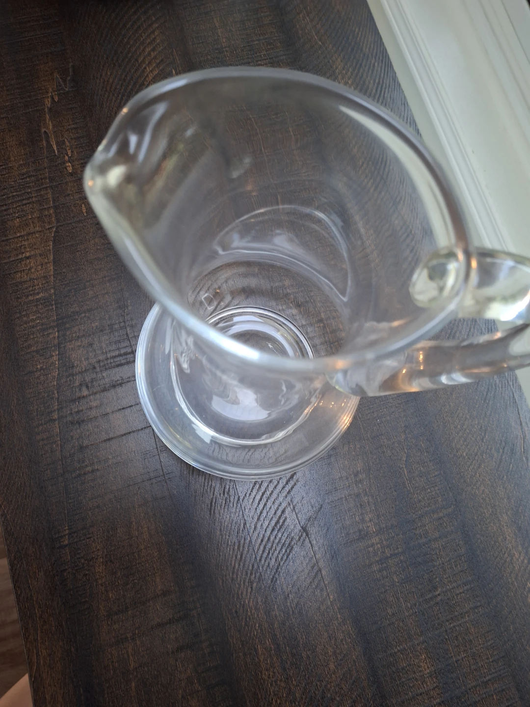 Solid glass water jug. - photo 2