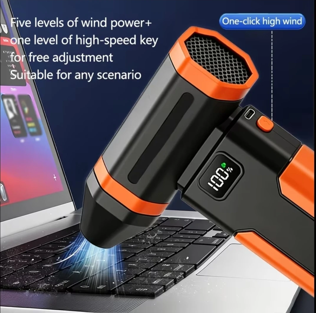 Portable Handheld High-Speed Air Blower - photo 2