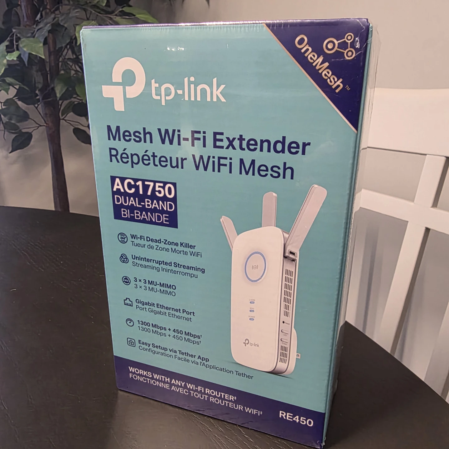 TP-Link AC1750 Mesh Wi-Fi Extender RE450