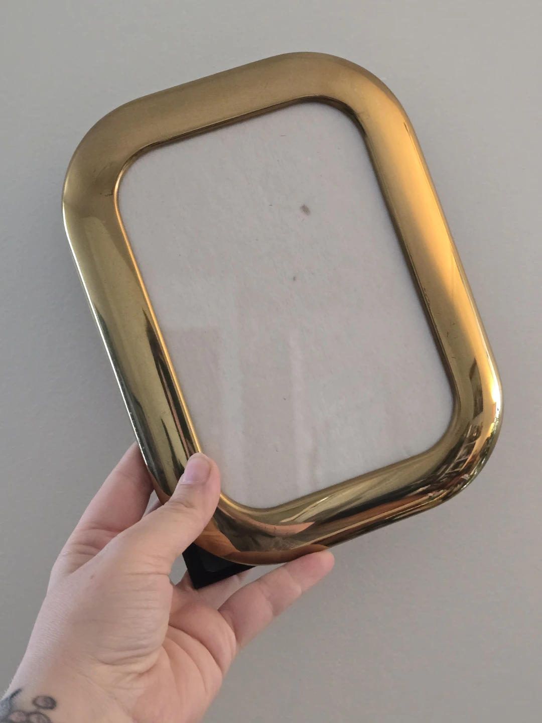 Vintage Brass Photo Frame - photo 2
