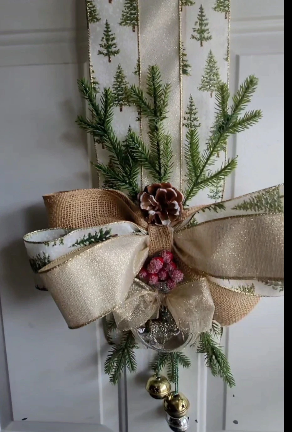 Christmas Door Swag Decoration - photo 5