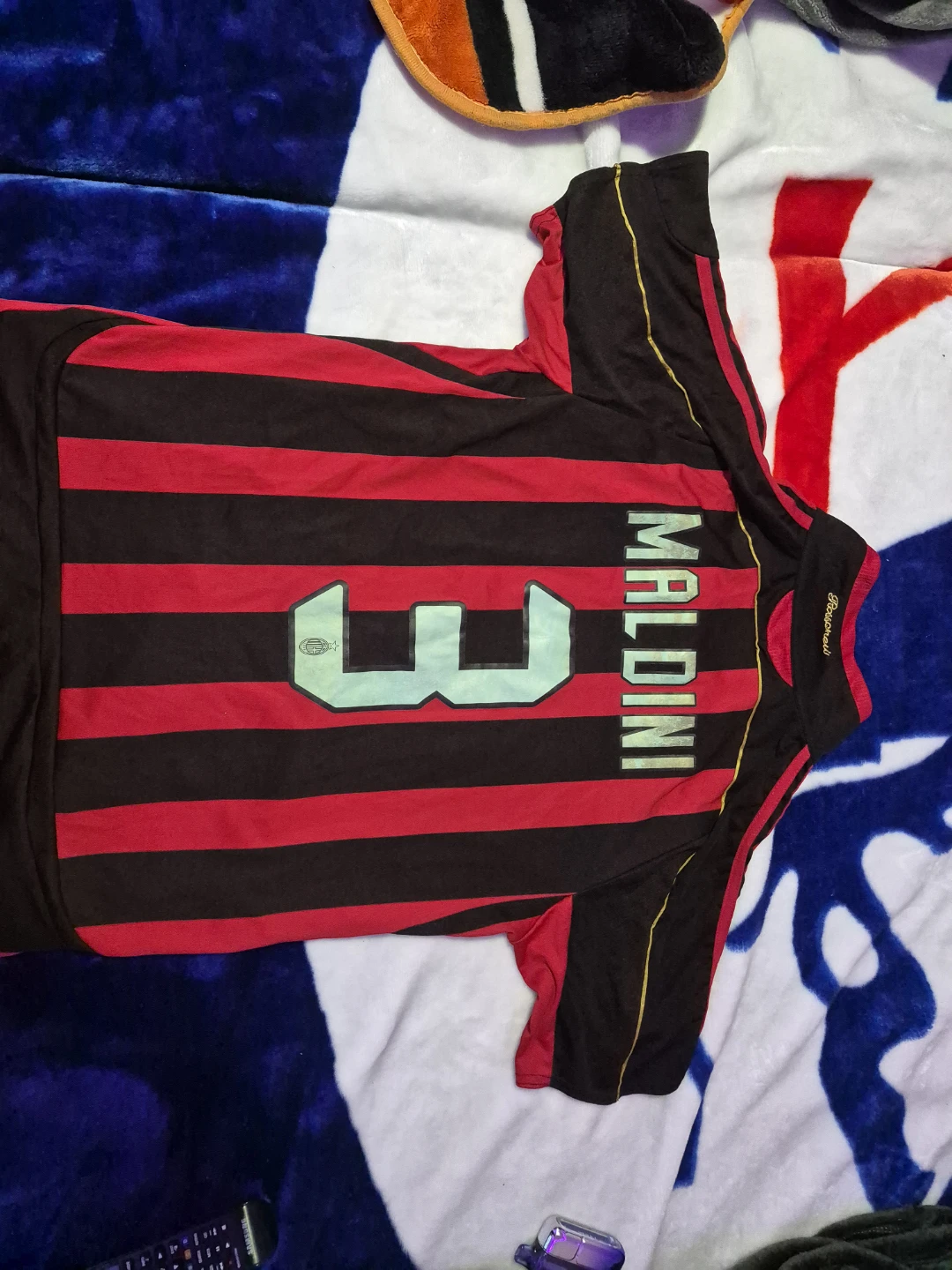 Authentic  adidas AC Milan Maldini Jersey - photo 2