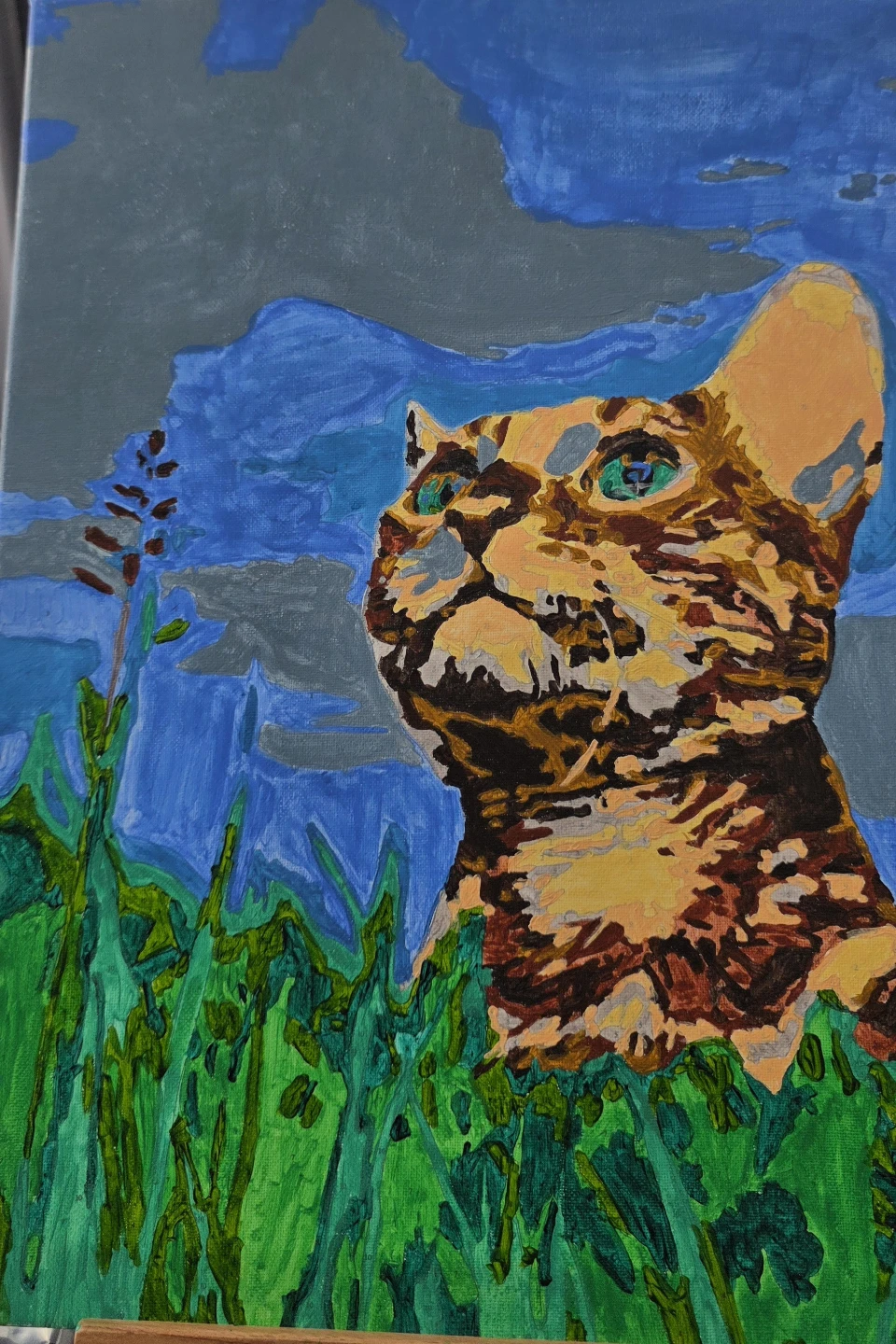 Handpainted Meow Paint by Numbers