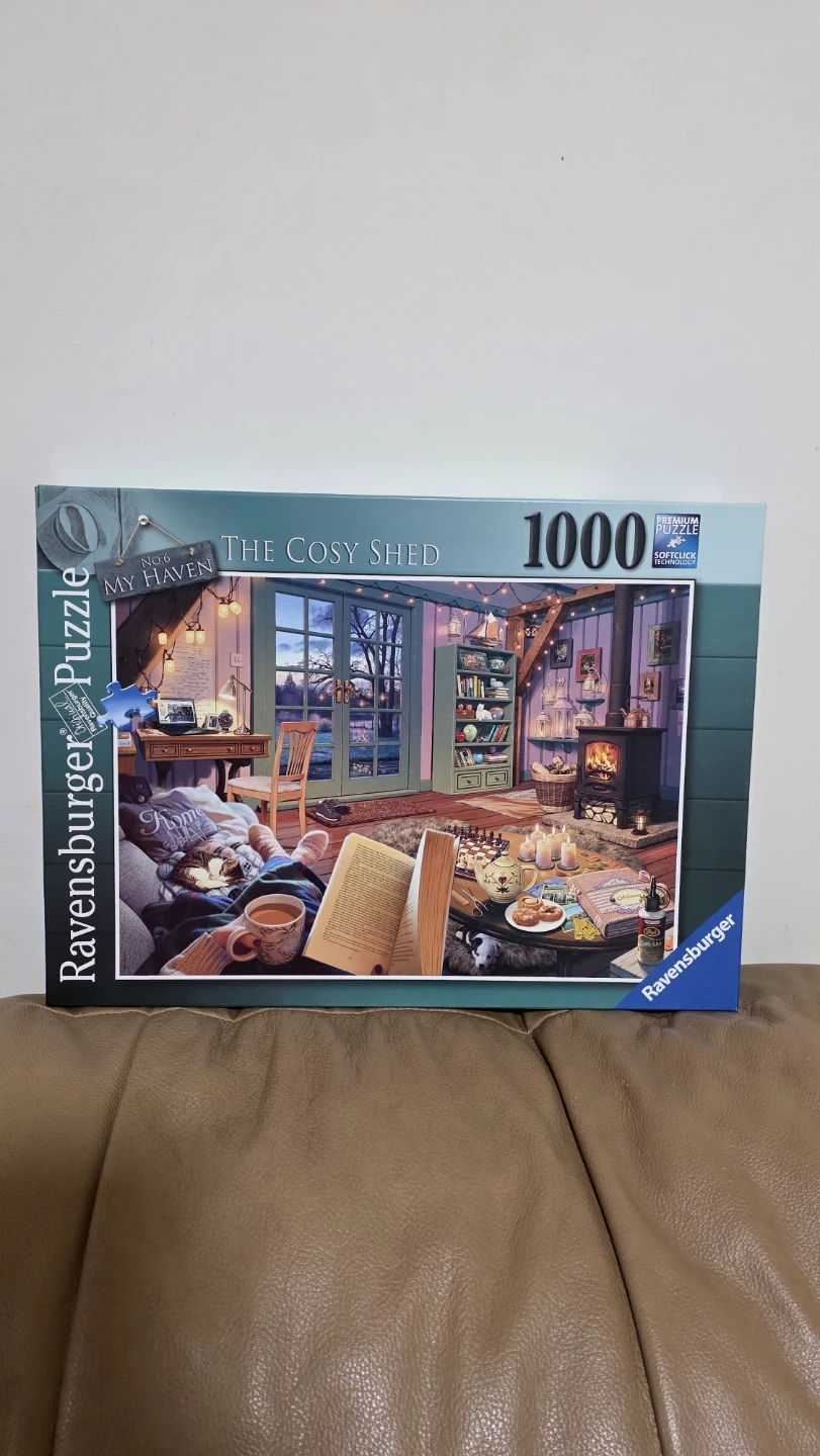 Ravensburger My Haven The Cosy Shed 1000 Piece Puzzle