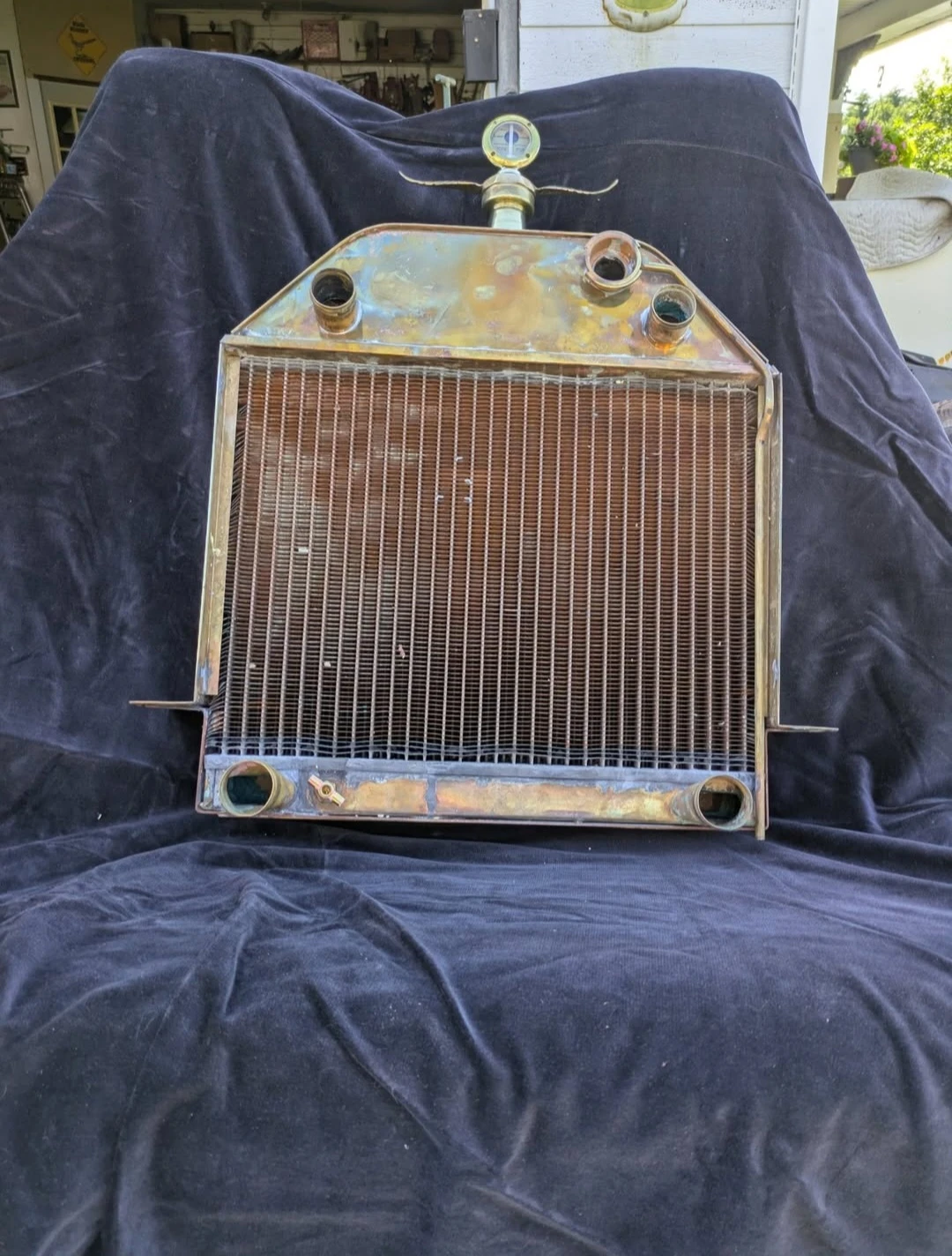 Vintage Ford Model T Brass Radiator- Hot Rod Part - photo 3
