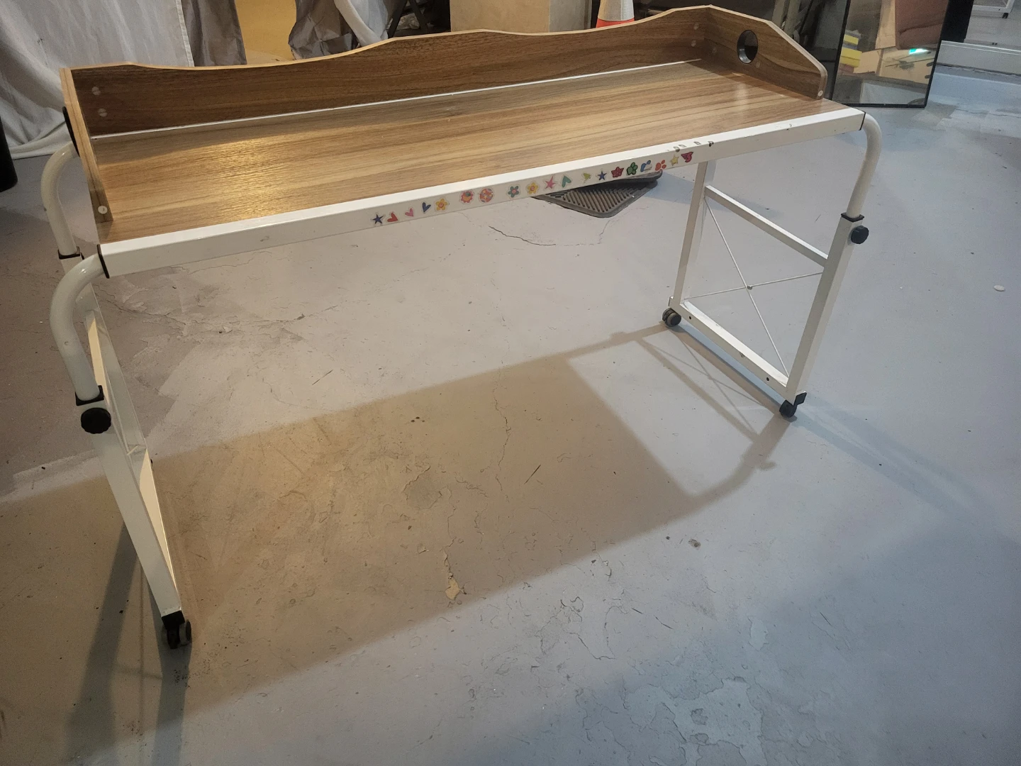 Rolling Overbed Desk