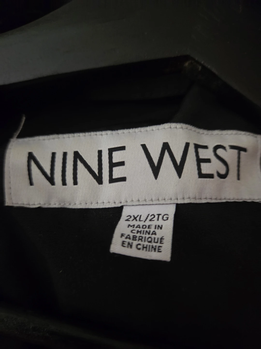 Nine West Black Winter Parka 2XL - photo 3