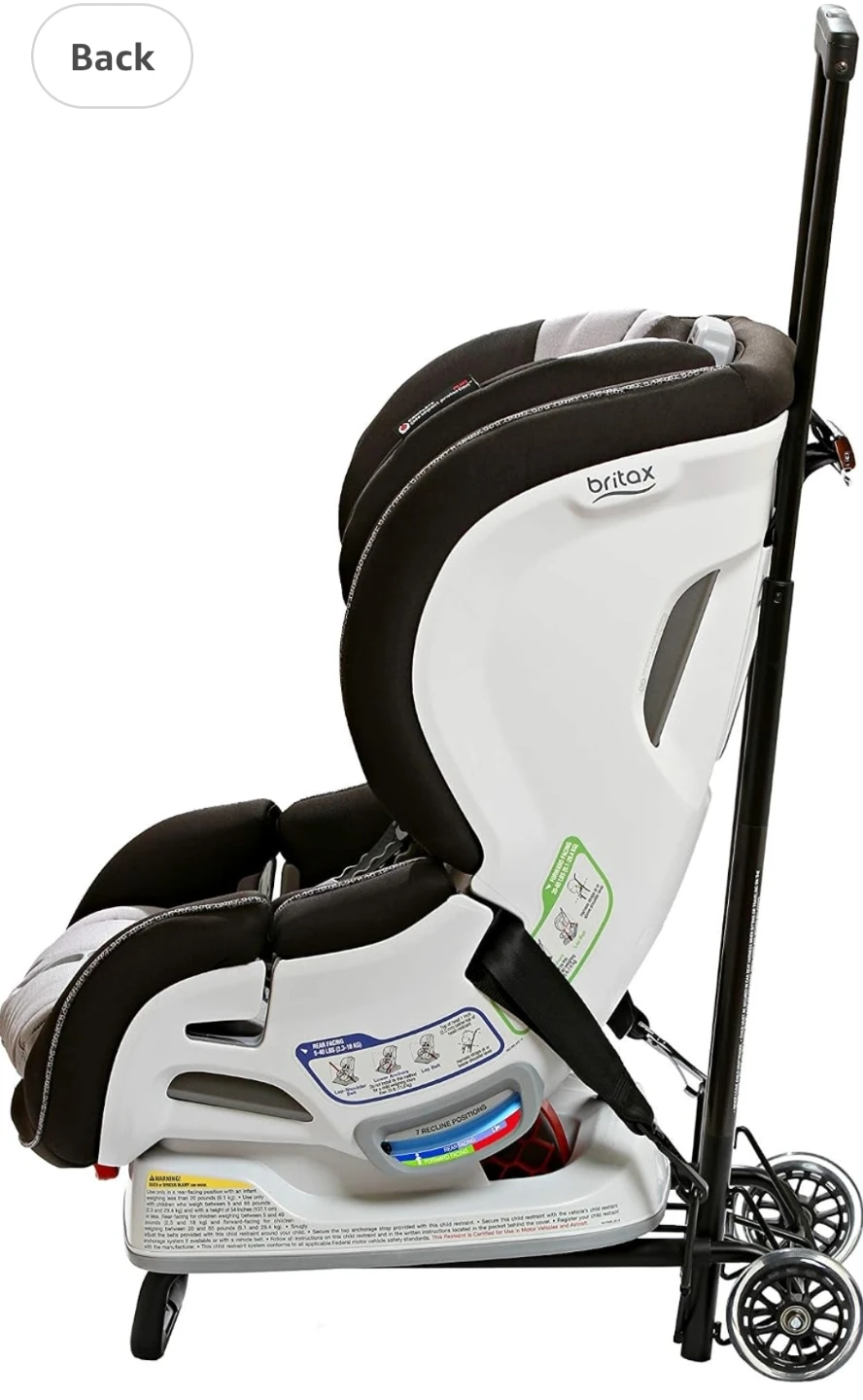 Britax Car Seat Travel Cart- New - photo 5