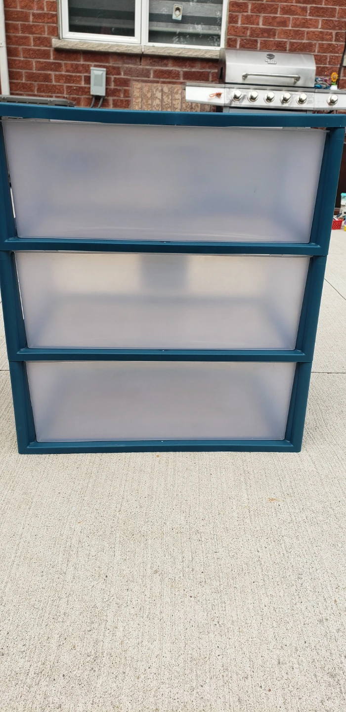 Sterilite 3-Drawer Wide Storage Cart - photo 3