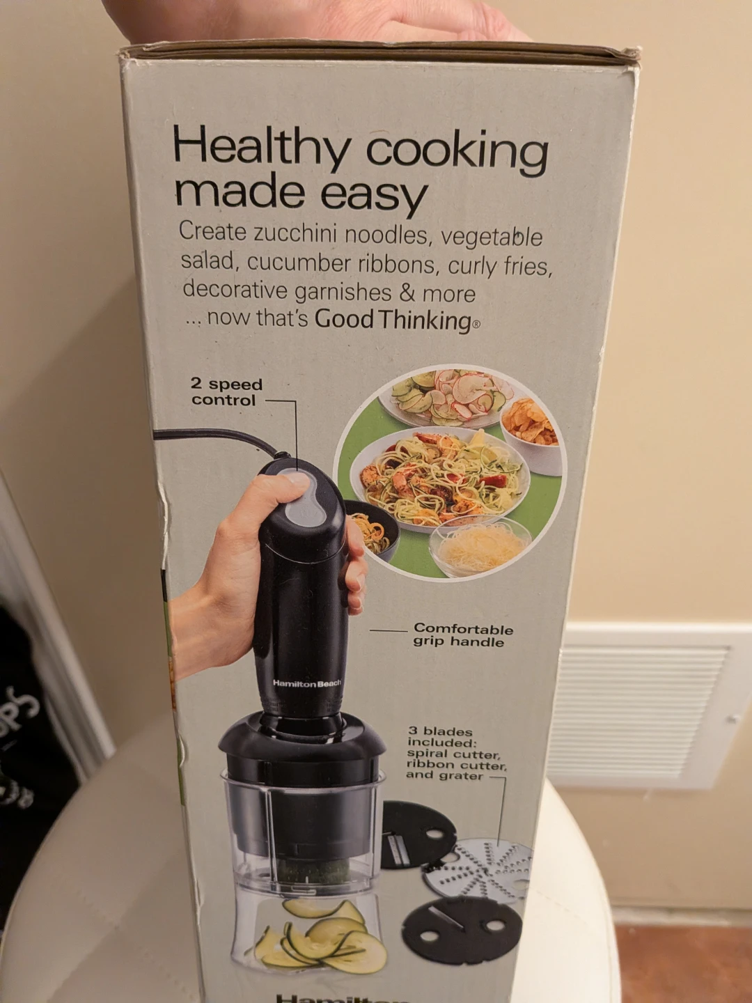 Hamilton Beach 3-in-1 Electric Spiralizer – NEW in Box – $25 - photo 2