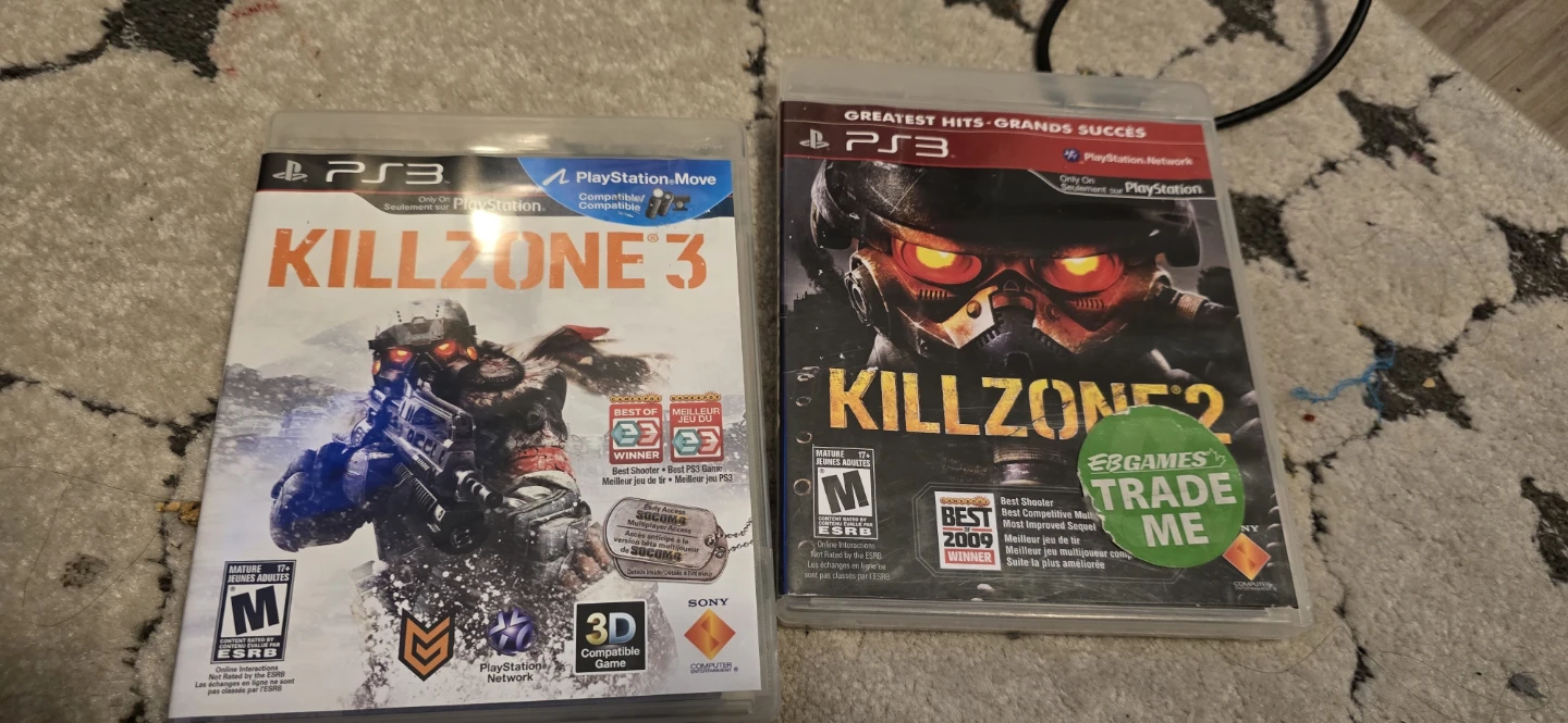 Killzone 2 and 3 for PlayStation 3