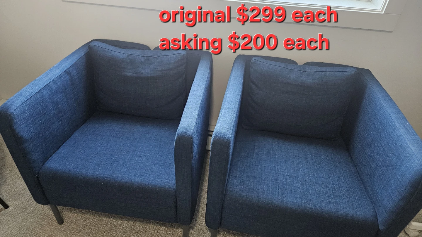 Ikea arm chairs and love seat - photo 4