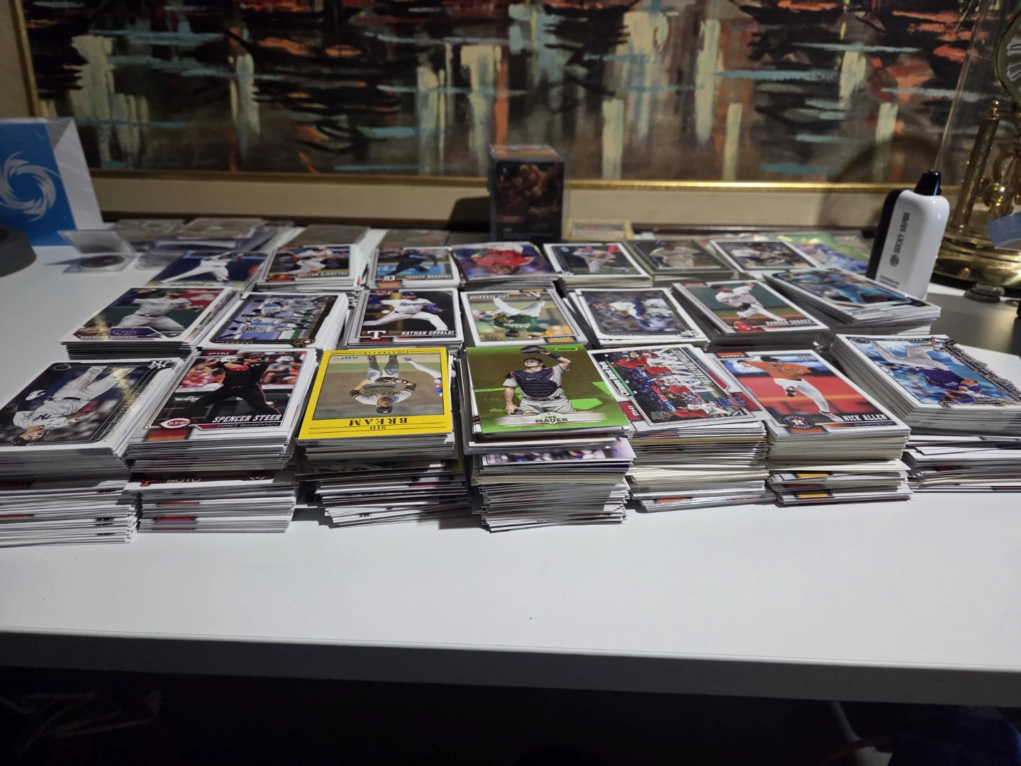 2100 baseball cards bulk lot - photo 2
