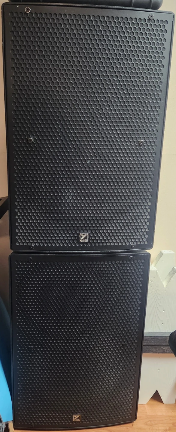 Yorkville PS15P speakers & Yorkville Elite LS720P subwoofer
