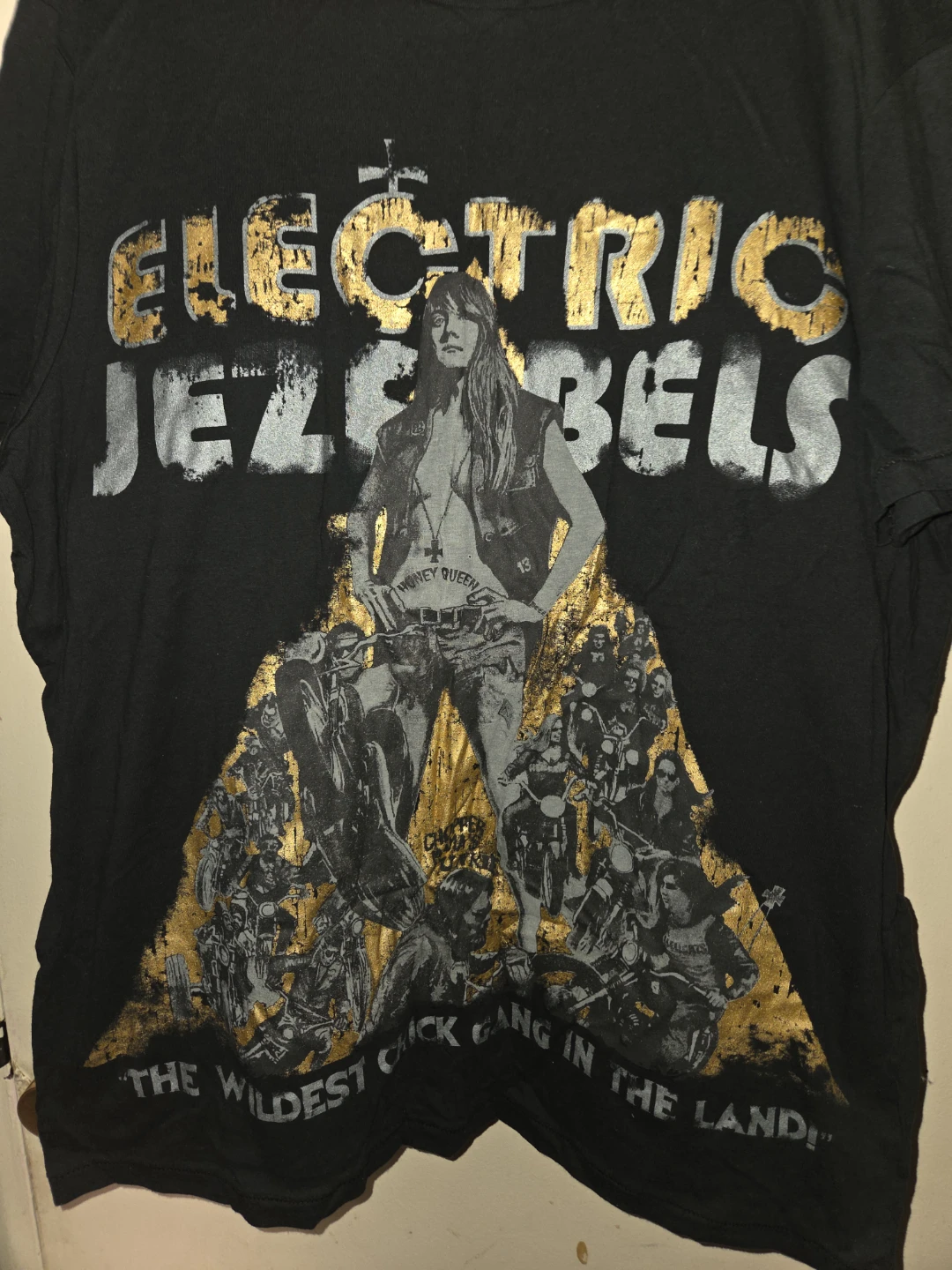 Denim Junkie 'Electric Jezebels' Graphic T-Shirt in a Men's XL - photo 2