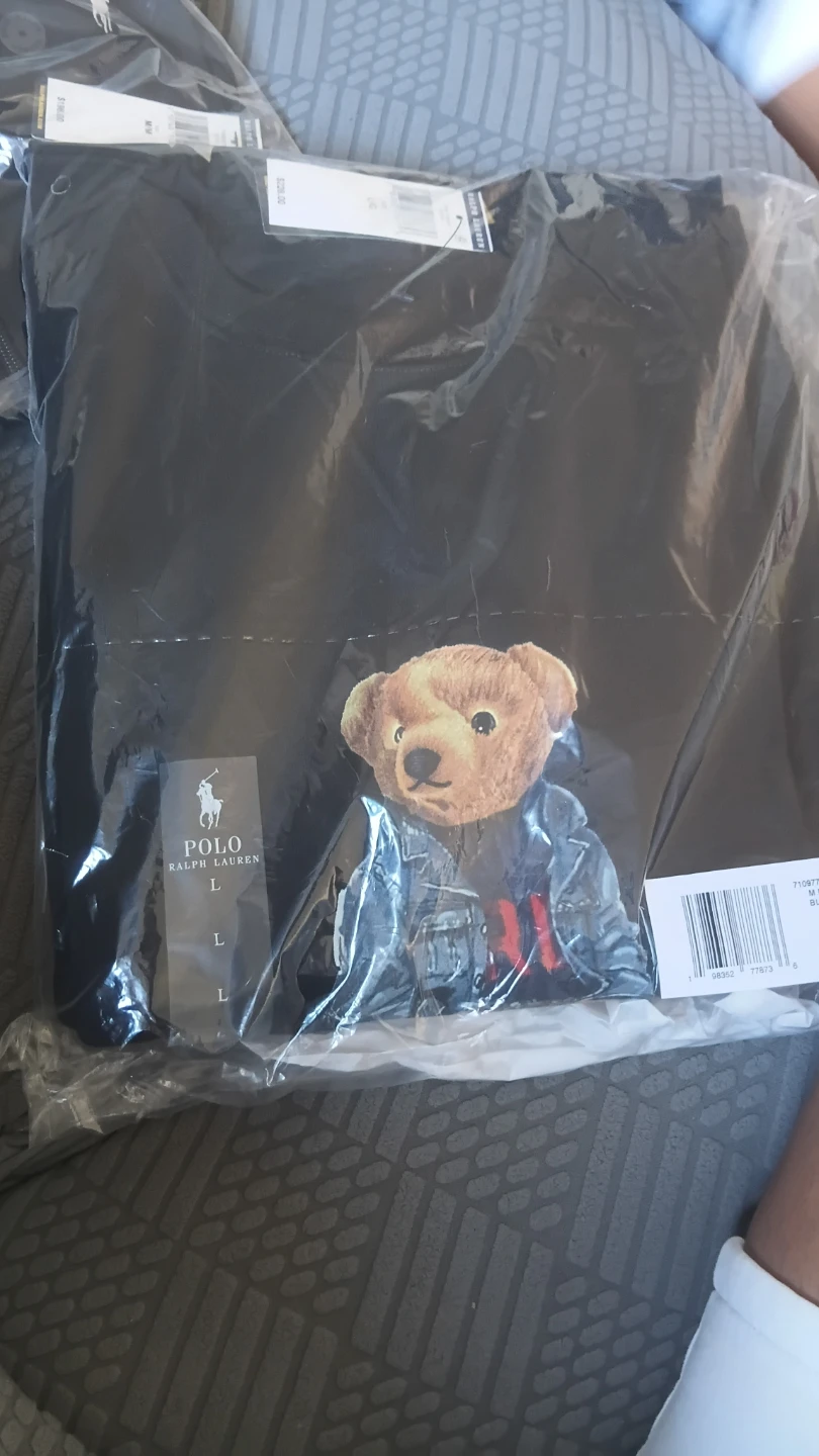 Polo Ralph Lauren Bear T-Shirt Black
