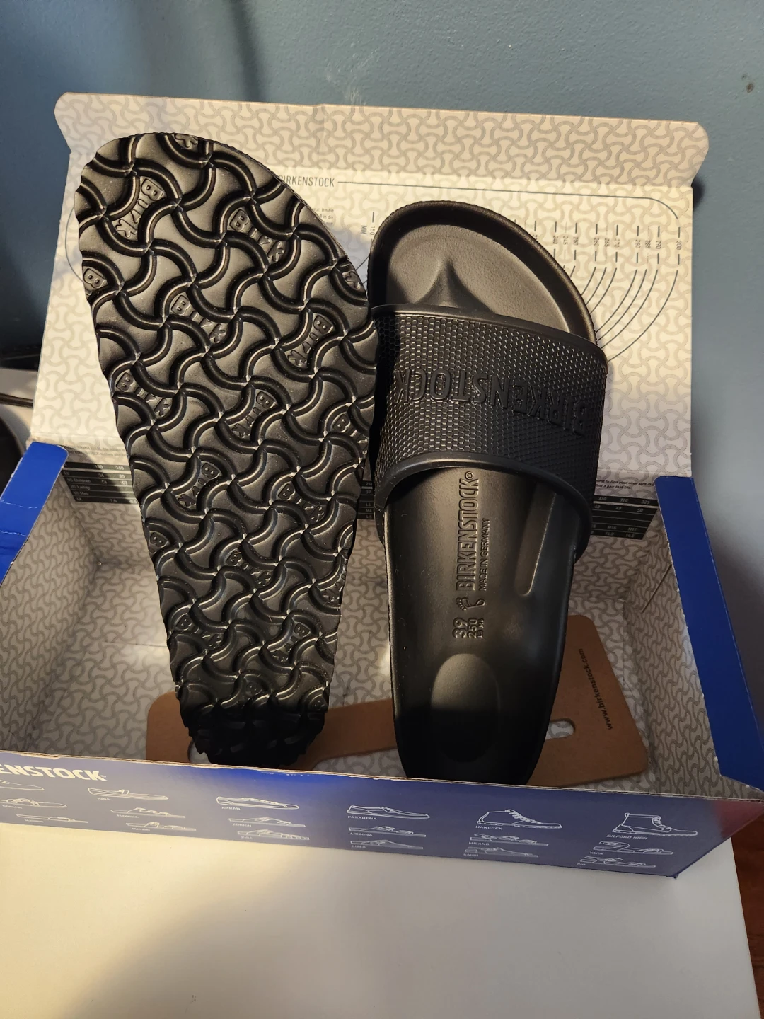 Birkenstock Barbados EVA Slides Black Size 39 - photo 2