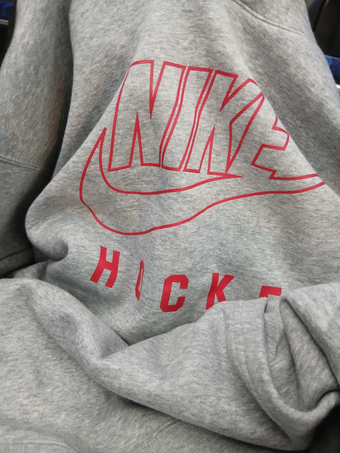 Nike Hockey Grey Hoodie