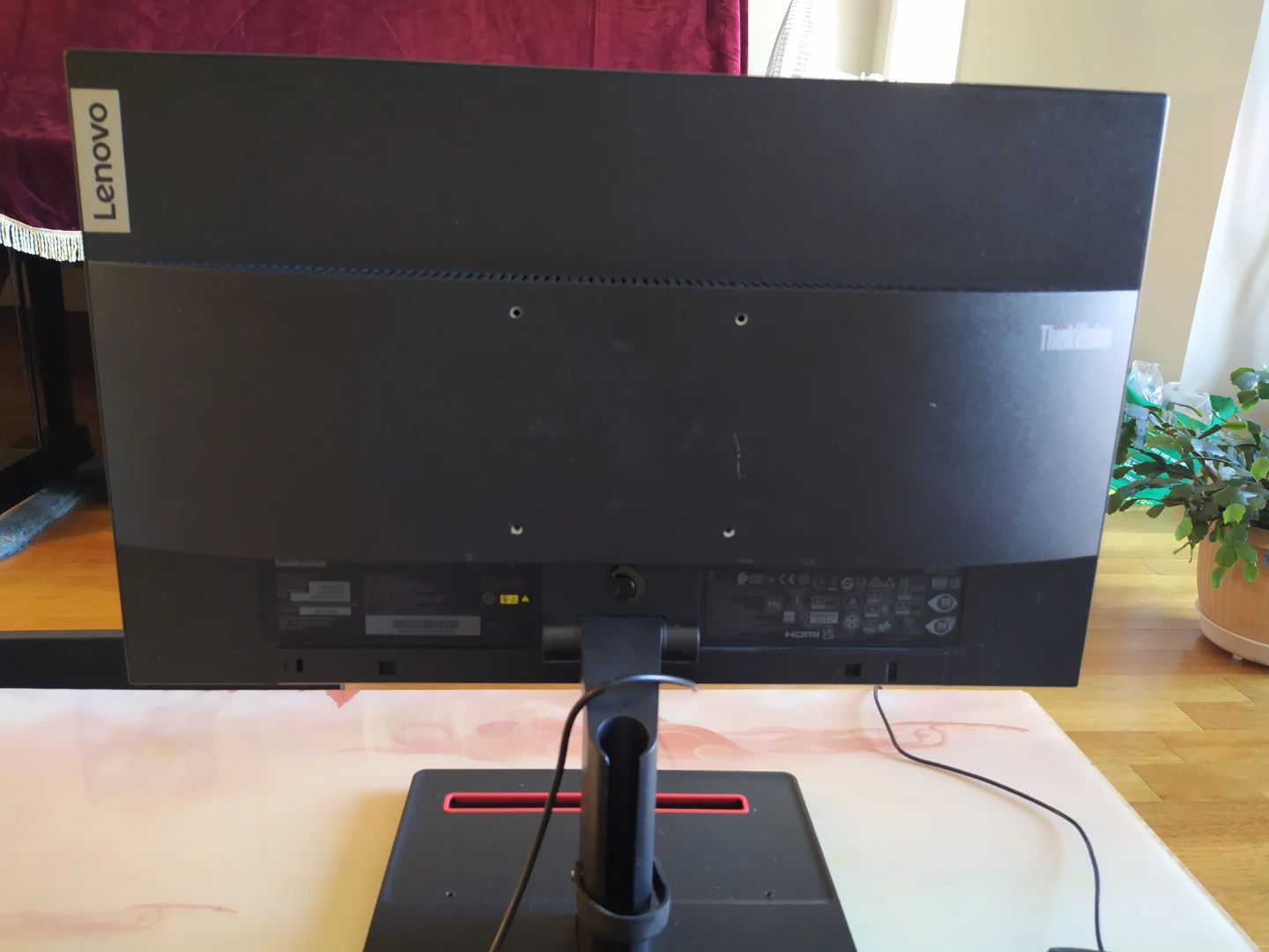 Lenovo ThinkVision S22e-20 Monitor with Keyboard and Mouse - photo 5