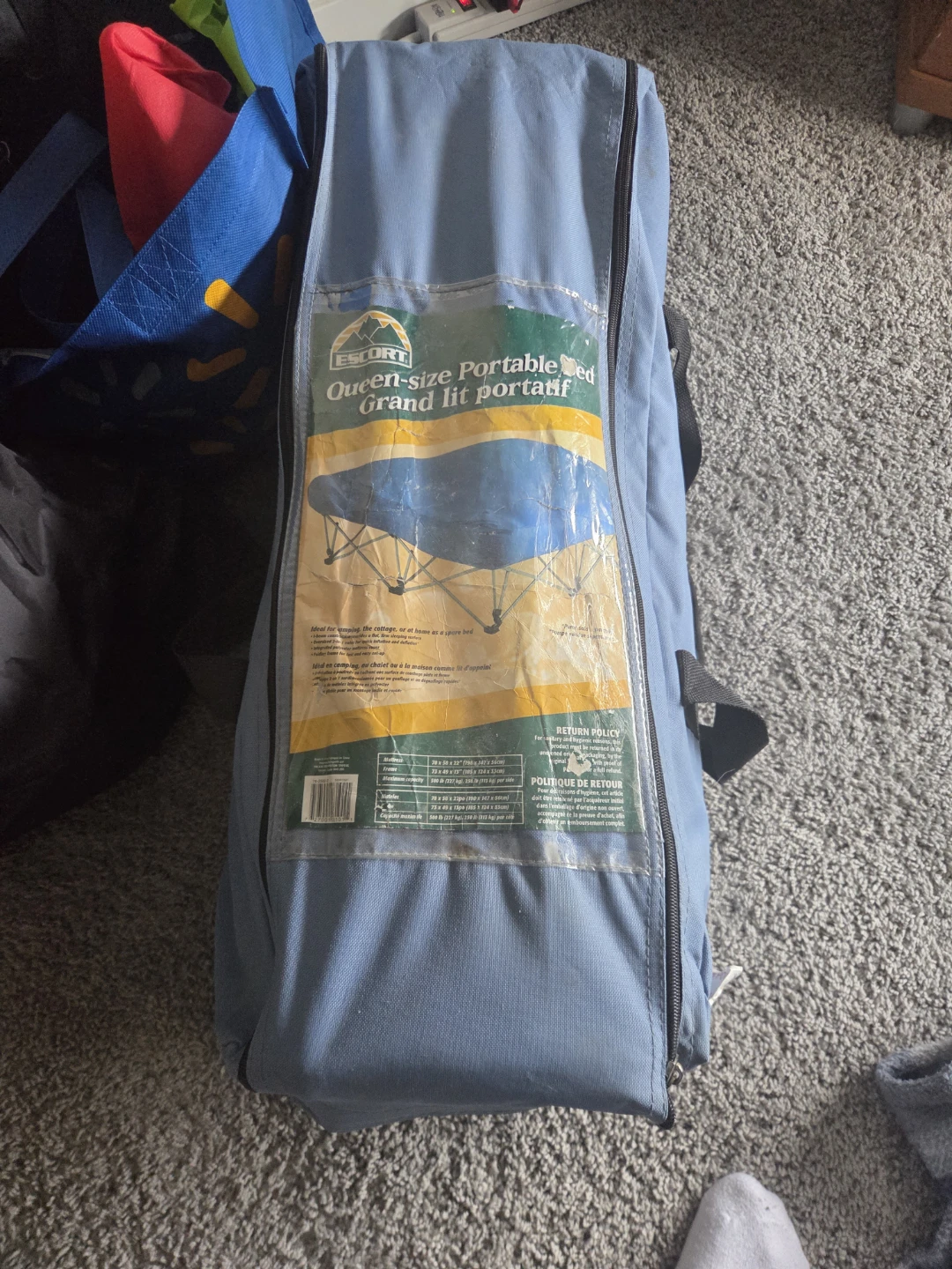 Escort Queen-size Portable Bed