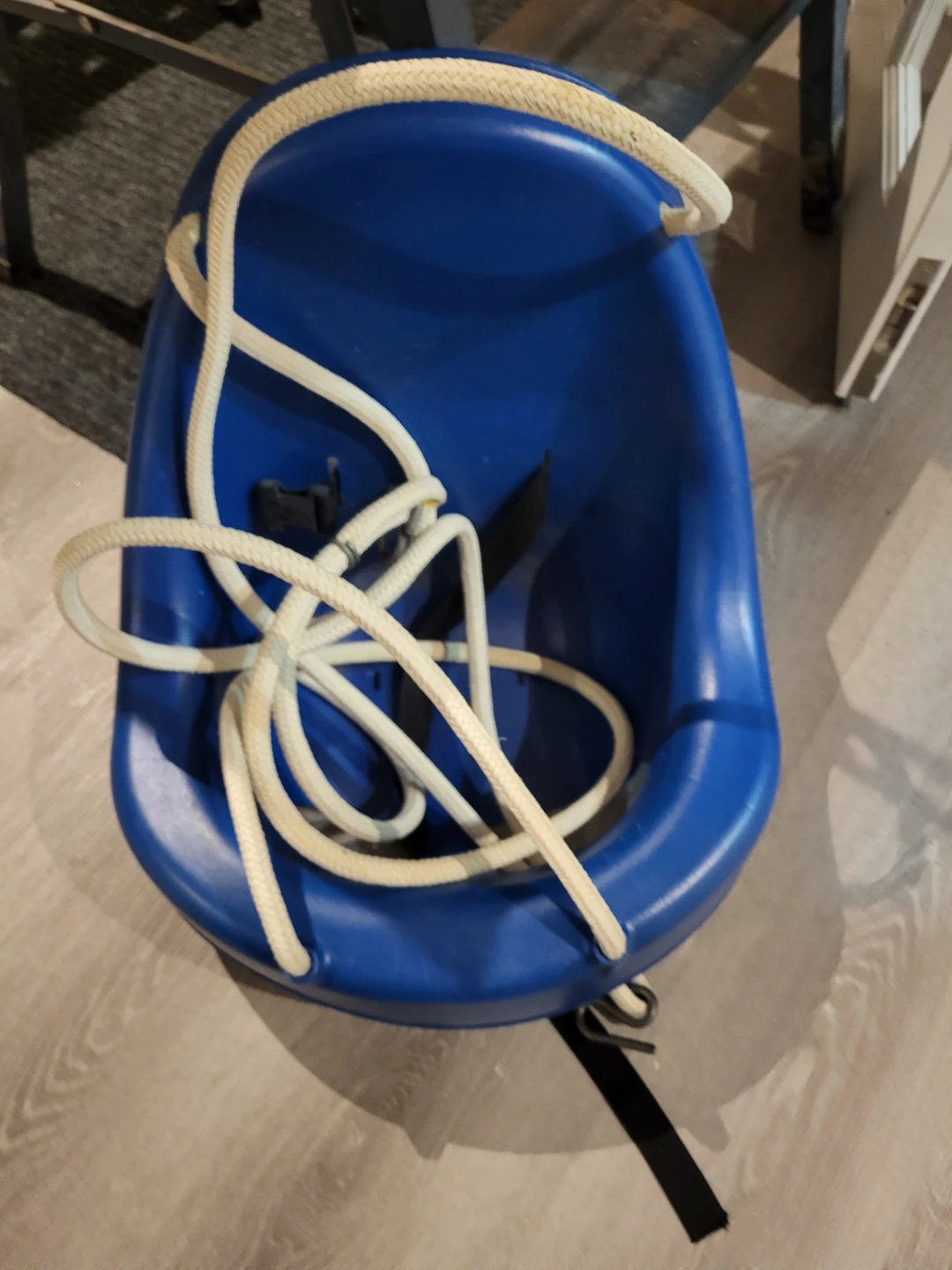 Swing-N-Slide Blue Toddler Bucket Swing