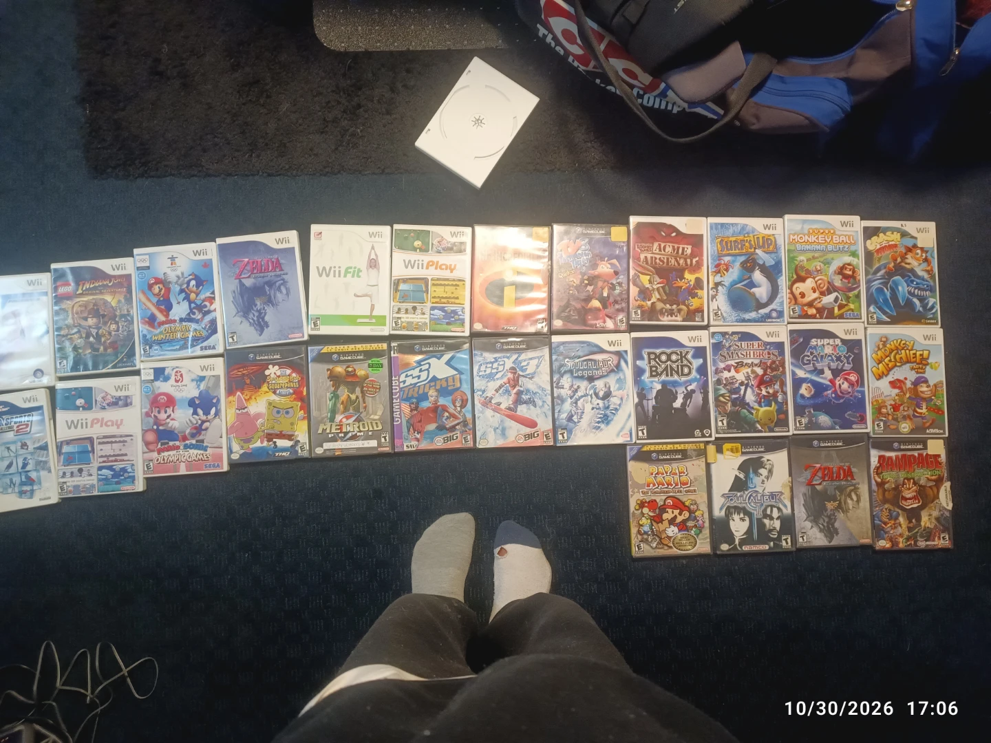 Nintendo Wii and GameCube Video Game Collection