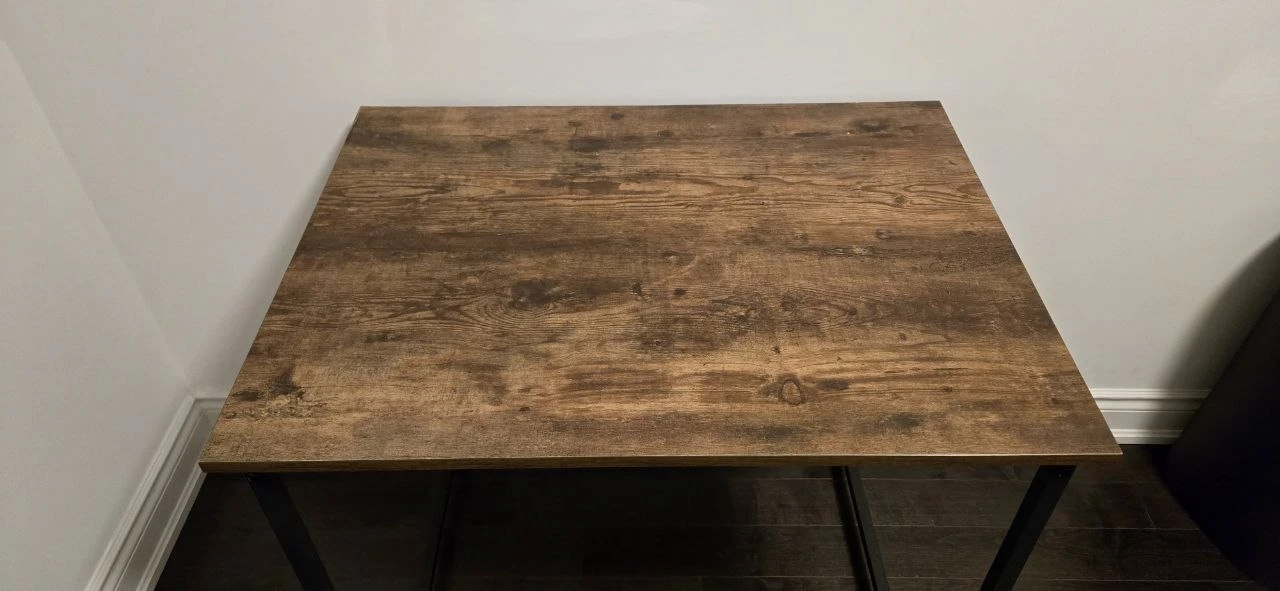 Rustic Wood Computer Desk - photo 3