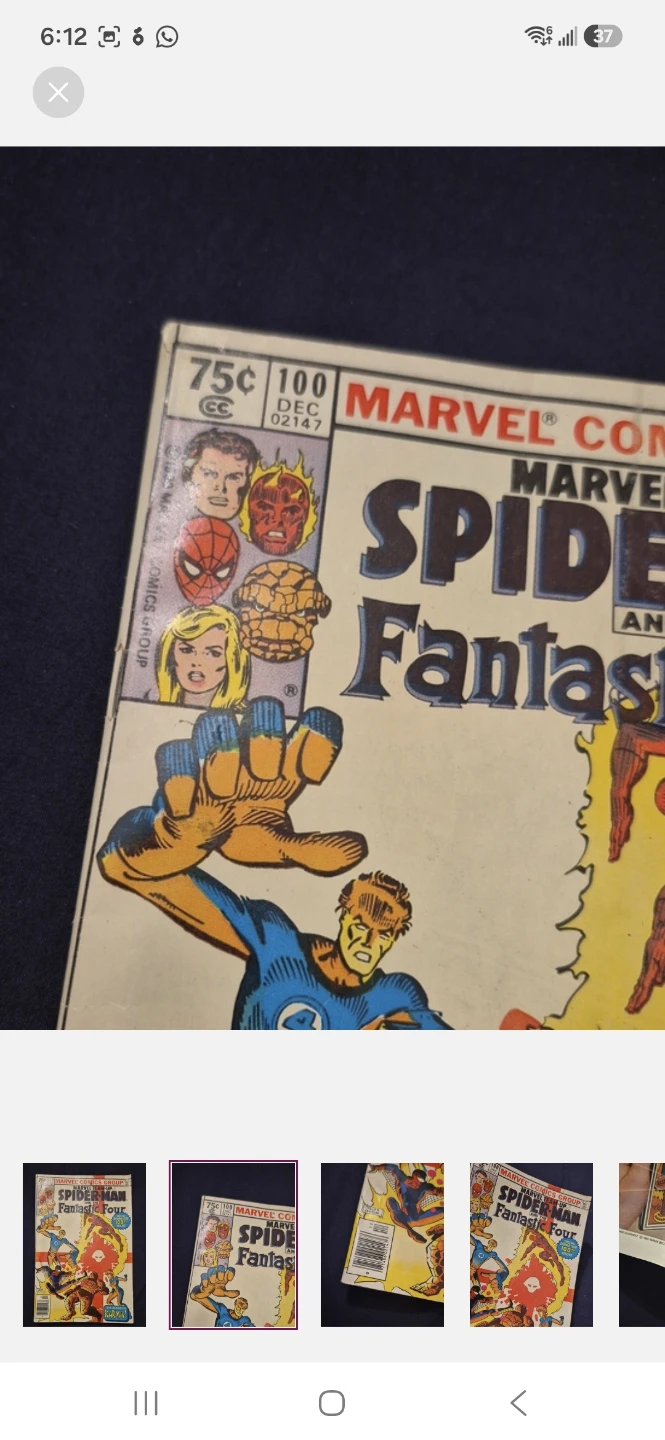 Marvel Team-Up Spider-Man and the Fantastic Four Vintage Book - photo 2