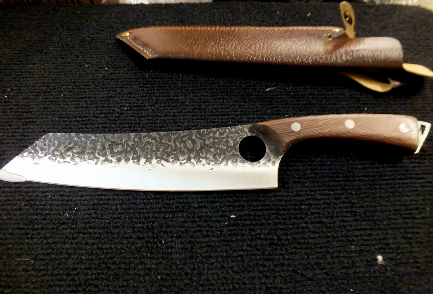 Hand Forged Serbian Style Chef Knife