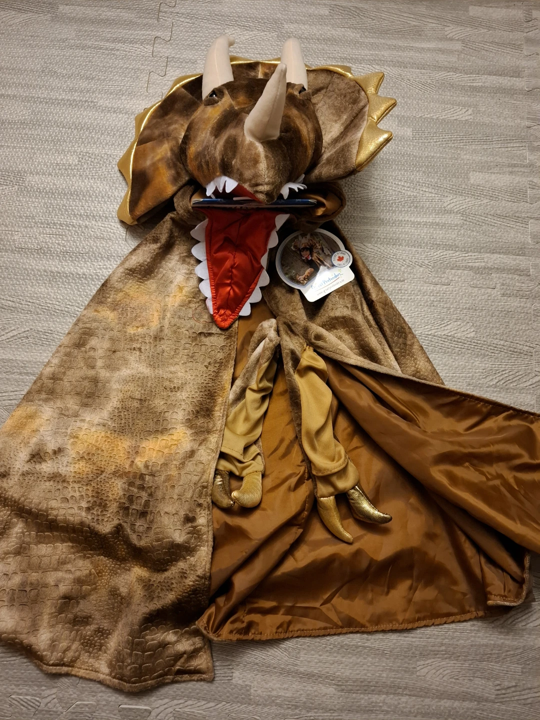 Great Pretenders Triceratops Dinosaur Cape - photo 3